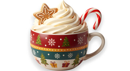 Hot Chocolate Mug (Cozy PNG)