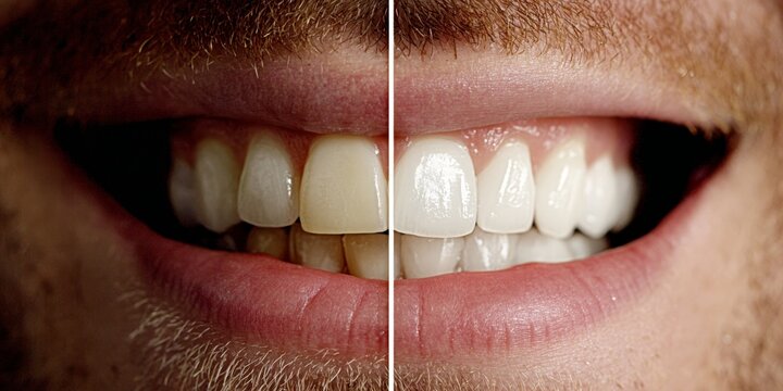 Stunning Smile Makeover Transformation Before and After Dental Care Results with Teeth Whitening