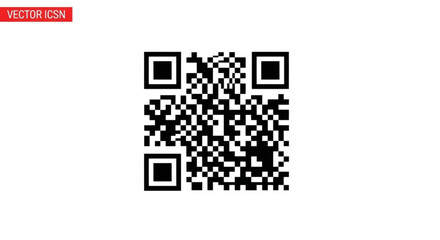 Quick response code graphic for mobile scanning, digital data transfer, and instant access to online information, links, and services.