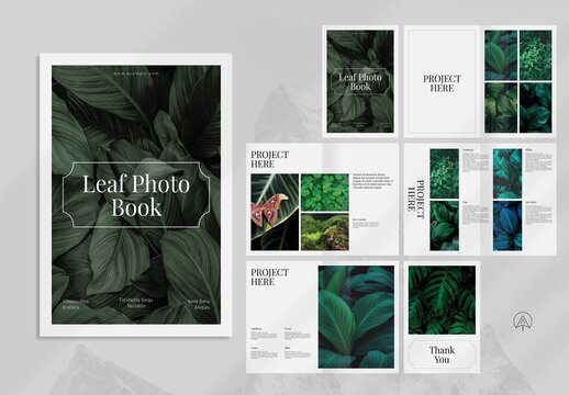 Leaf Photo Book Layout