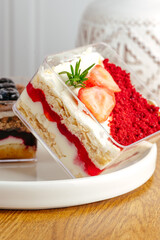 cake and coffee