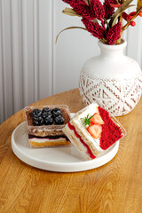 cake and coffee