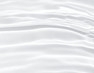 Obraz premium 水面に広がる波紋の背景素材 ホワイト ナチュラル 美容 健康 清潔感
