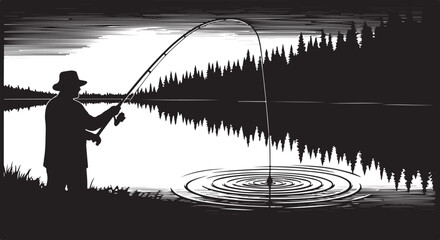 Elegant Black Silhouette Vector Set