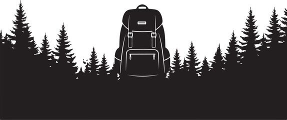 Minimal Black Silhouette Vector Art