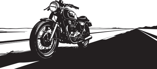 Minimal Black Silhouette Vector Art