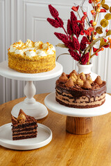 cake and coffee