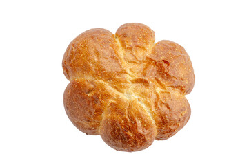 fresh homemade bread on the background