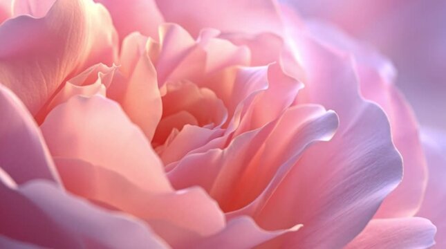 Romantic Rose Bloom Close-Up