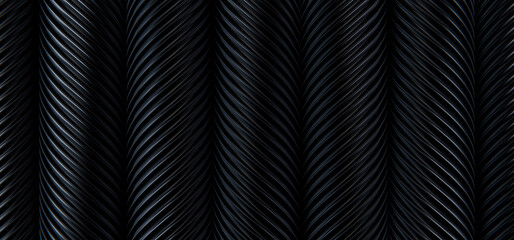  3D Abstract Technology Background with Black Helios Gears