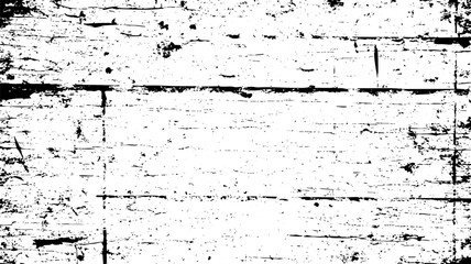 Black and white grunge texture background with distressed overlay effect and horizontal lines vector