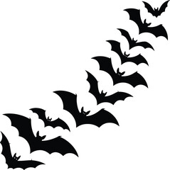 Halloween bat vector illustration