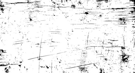 Abstract black and white grunge texture background with distressed overlay and rough surface effect vector