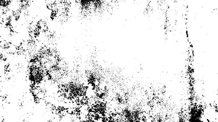 Fototapeta premium Abstract grunge texture background with black distressed overlay on a clean white surface vector