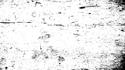 Abstract black and white grunge texture background with distressed overlay effect and rough surface detail vector