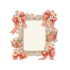 Traditional Christmas greeting card