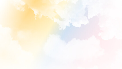 abstract background with clouds