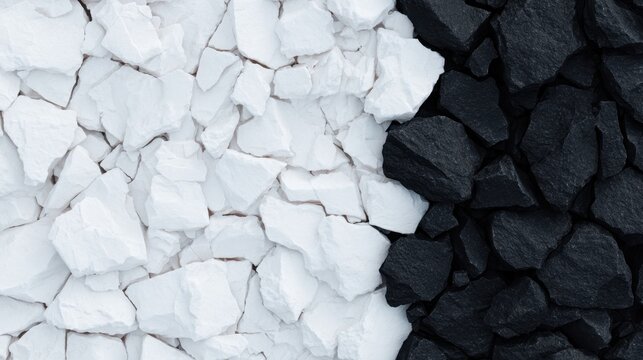 Exploring textured black and white rock surfaces in rugged mountain range aerial views - Powered by Adobe