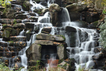 waterfall in the park