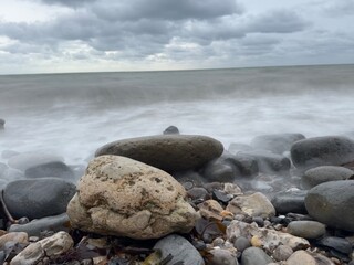 rocks on the beach