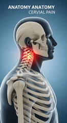 Visualizing Neck Pain Area on Human Anatomy Model
