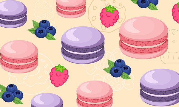 Macaroon wallpaper 