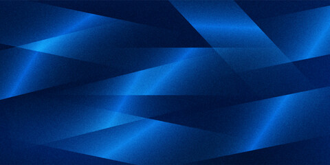 Black dark navy blue silver abstract pattern background. Geometric shape. Line triangle angle fold polygon diamond 3D. Color gradient ombre. Rough