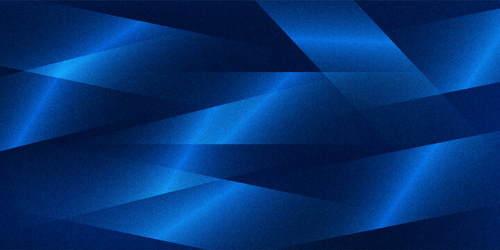 Black dark navy blue silver abstract pattern background. Geometric shape. Line triangle angle fold polygon diamond 3D. Color gradient ombre. Rough