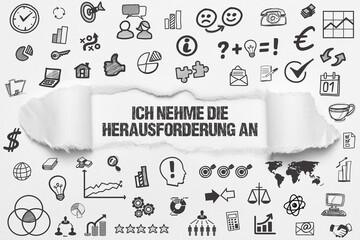 Ich nehme die Herausforderung an	
