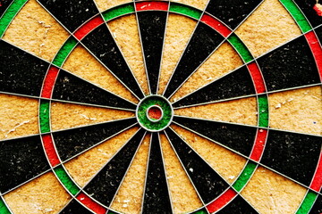 Cible de tir en bois et liège.