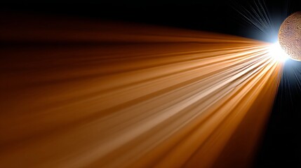 Ethereal Radiance A Captivating Display of Celestial Light Embracing the Infinite Cosmic Void