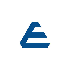 Triangular Letter E