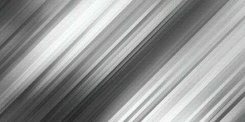 Obraz premium Diagonal parallel lines present a dynamic abstract background composition in monochrome shades.