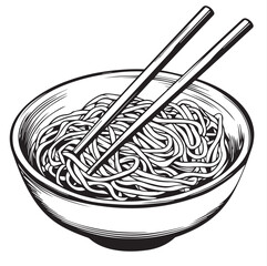 bowl of noodles