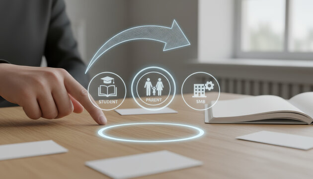 Digital marketing and recruitment strategies fit business market with effective management tools for student and parent engagement