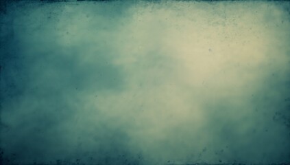 Obraz premium Filling frame teal-green textured backdrop in studio, showing cloudy gradient and speckled marks