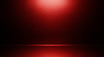 Fototapeta premium Red spotlight background texture stage studio product backdrop presentation