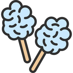 Cotton Candy Icon
