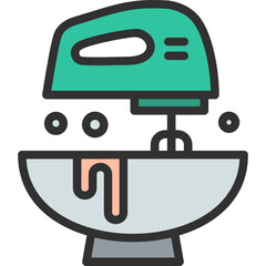 Hand Mixer Icon