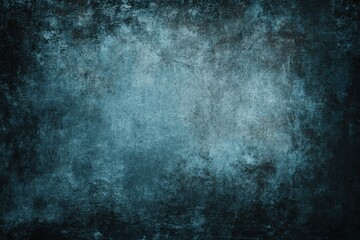 Fototapeta premium Textured backdrop in cool shades of blue and green featuring an aged surface with subtle production marks, ideal for backgrounds or design elements that require depth and character
