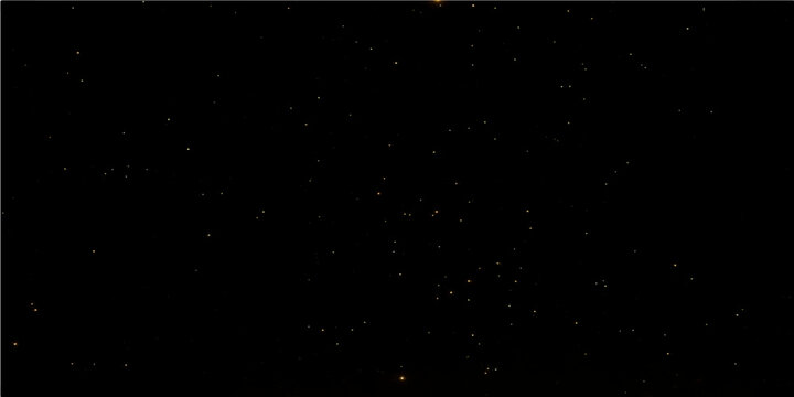 Abstract explosion of stars and particles in slow motion with alpha channel in the dark night sky of the universe