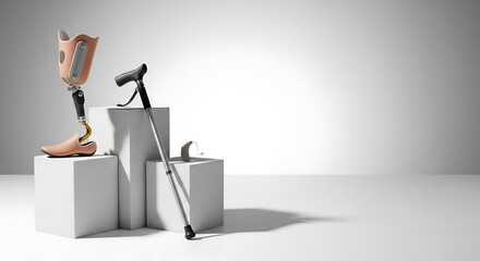 Assistive technology for independent living offers mobility and hearing solutions for accessible lifestyle and inclusive design with modern prosthetic leg