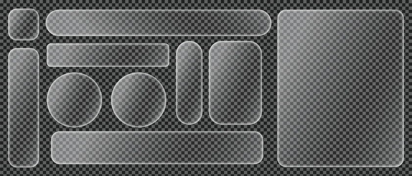 "Metallic UI shape set with rounded elements. Sleek gradient components for interface design. Perfect abstract layout assets for modern graphic projects."