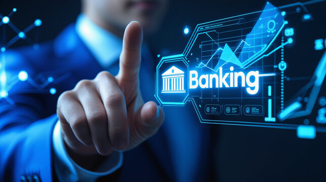 online shopping concept with hand cursor