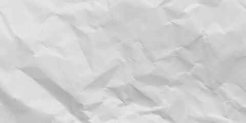 Textured crumpled white paper background, symbolizing creativity, brainstorming, and the beauty of imperfection. Vector illustration.
