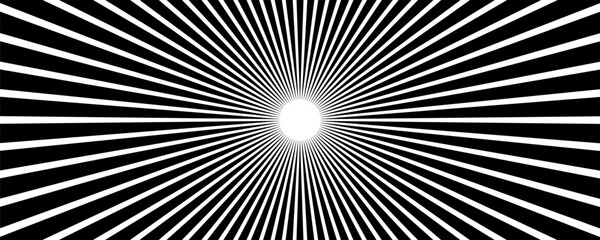 Comic strip radial motion lines. Anime comics book super hero speed and fight sharp rays texture. Manga superhero action or explosions effects background. Cartoon fast zoom and light flash graphic ink