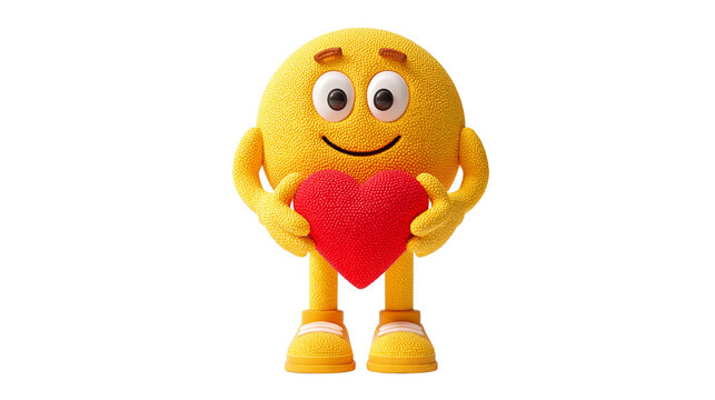 Person emoji holding a red heart