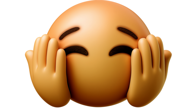 Facepalm person emoji