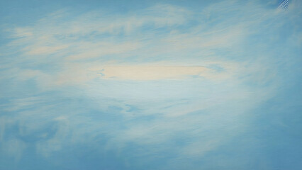 Soothing pastel sky backdrop with subtle cloud formations for tranquility