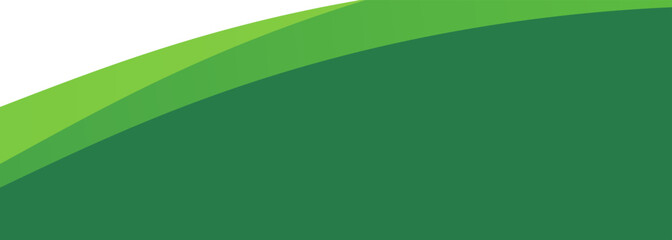 Green Curved Swoosh Abstract Design With Gradient for Nature, Eco and Modern Branding.vector illustratrion eps10